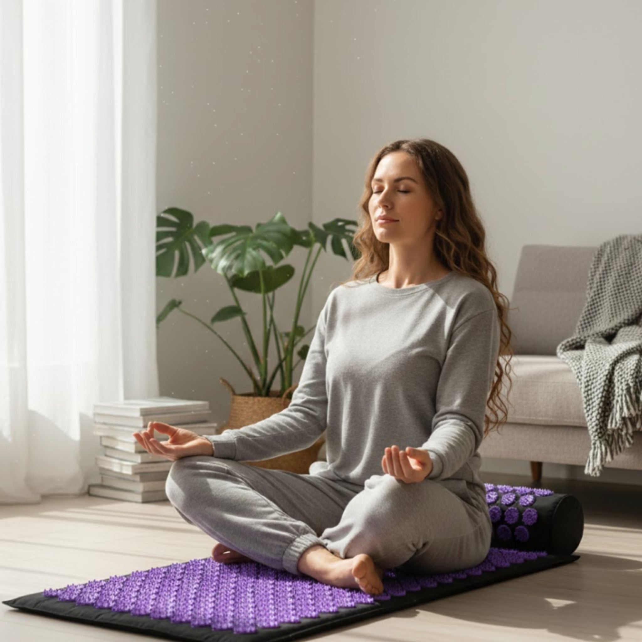 Acupressure Mat & Pillow Set