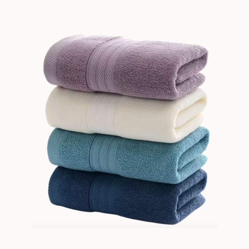 Cotton Towel Set — 4 Pack