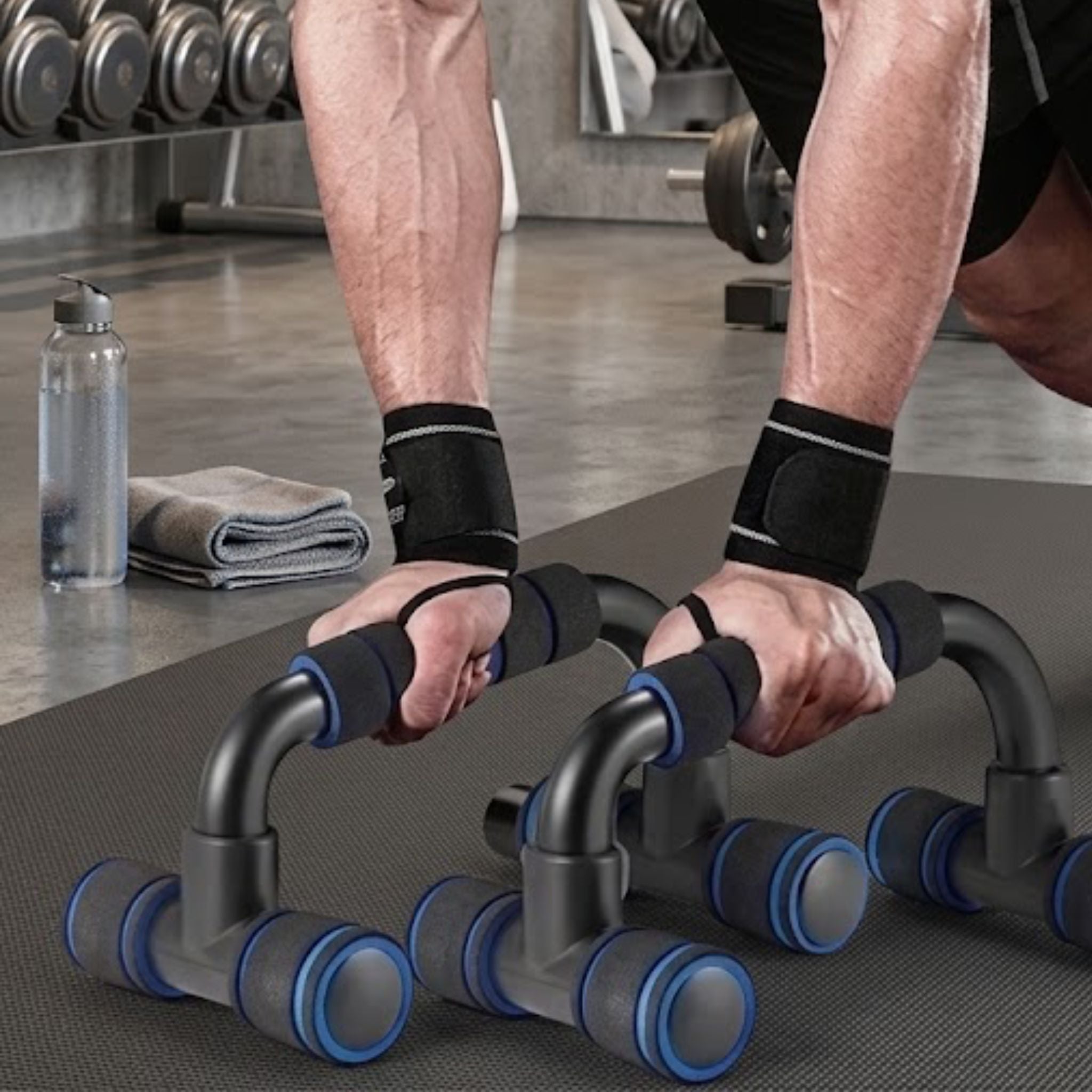 Push Up Bars — Set of 2