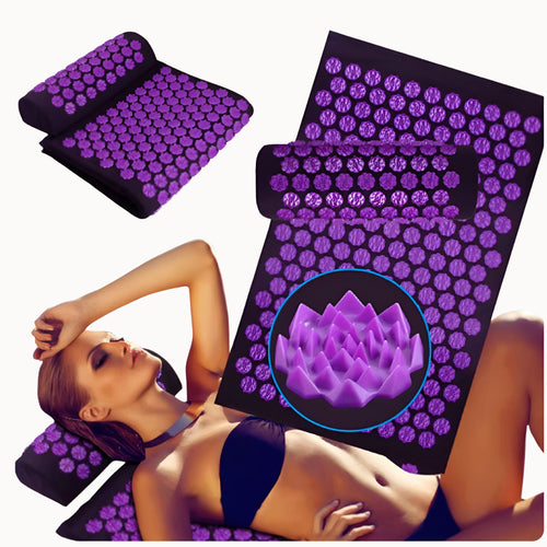 Acupressure Mat & Pillow Set