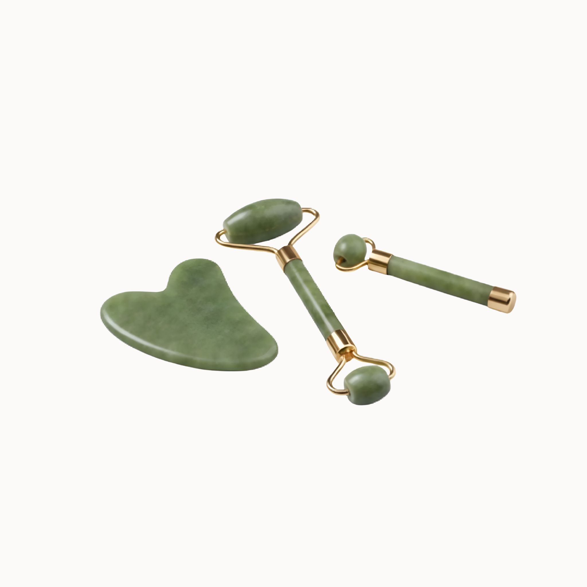 Gua Sha & Face Roller Set